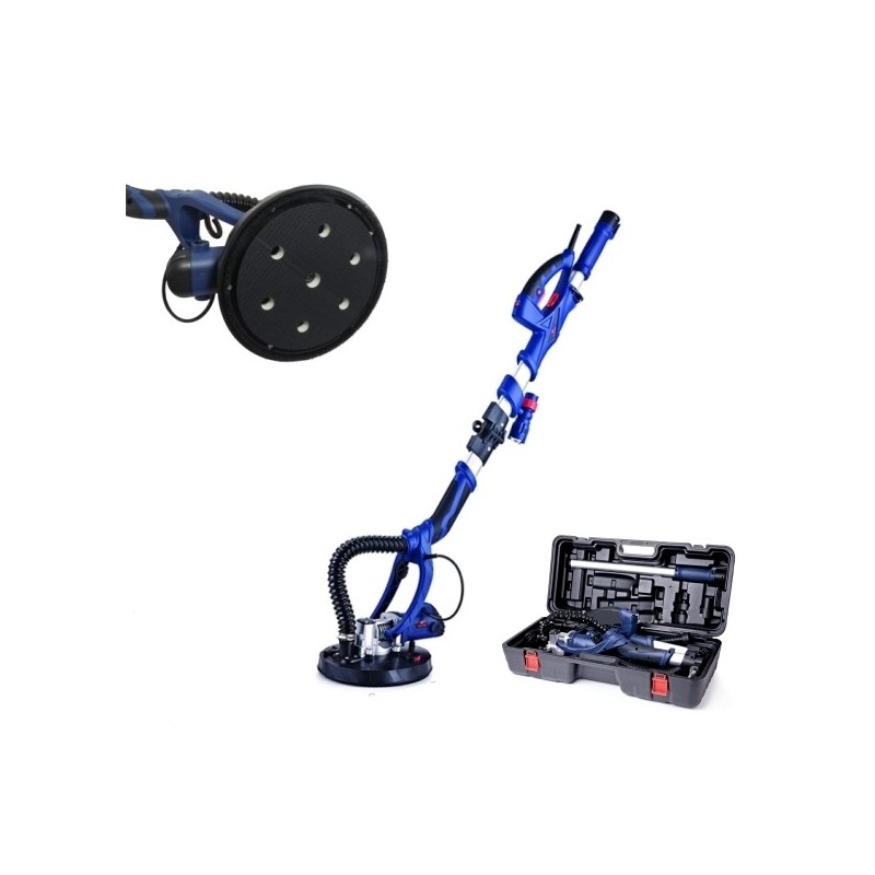 Levigatrice orbitale telescopica per parete/muro/cartongesso con luce led 710W Oxford - L225-D