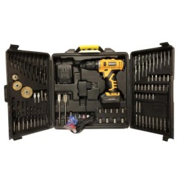 Trapano avvitatore a batteria 24V Litio con batterie di riserva LI-ION 2.0Ah multiaccessoriato