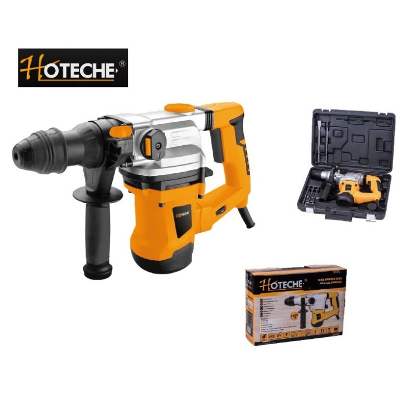 Trapano martello demolitore/Tassellatore 30mm 1200W SDS Plus Hoteche - P800306
