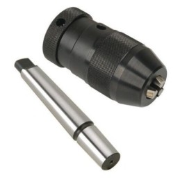 Mandrino autoserrante/Tornio/Trapano a colonna 3-16mm attacco B18 + adattatore MT2-B18
