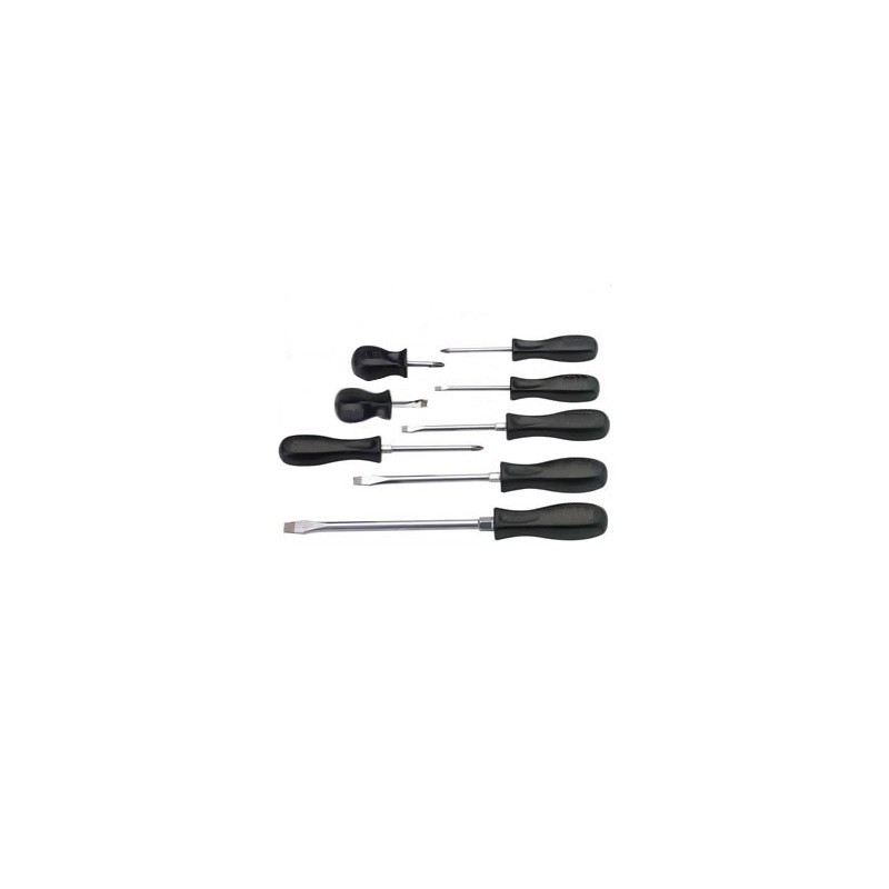Set cacciaviti/giraviti a taglio e croce 8 pezzi