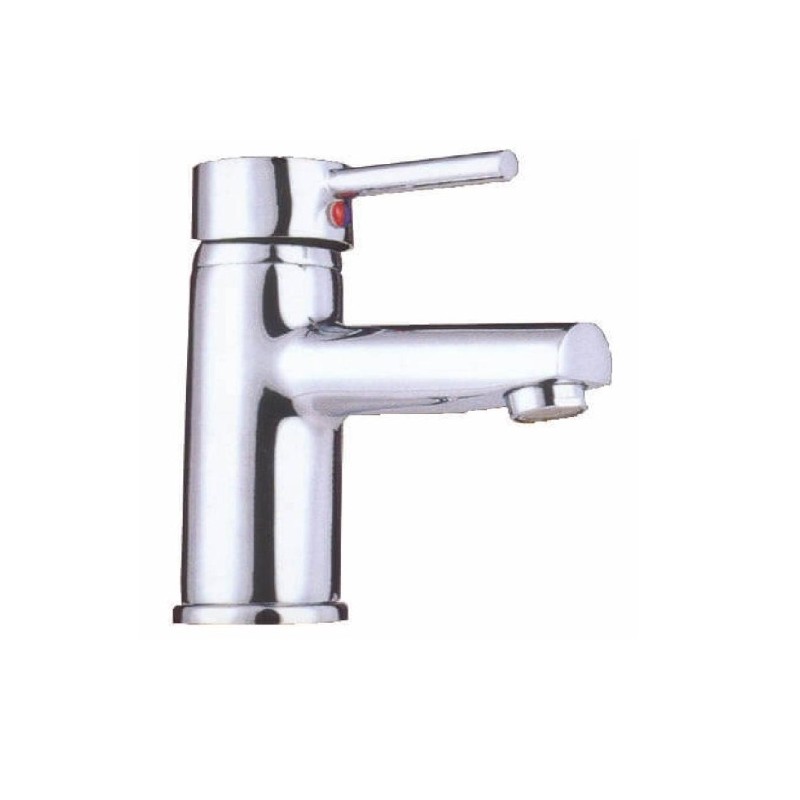 Rubinetto monocomando mix/miscelatore lavabo cromato - Mod. Birillo