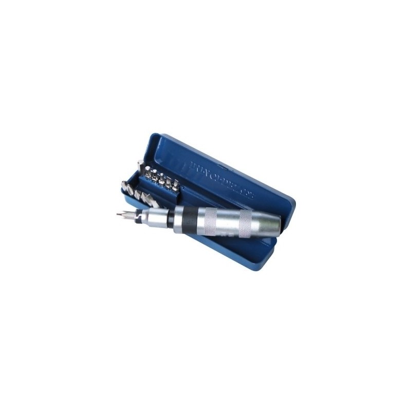 Giravite/Cacciavite a percussione/ad impatto con accessori set 13 pezzi