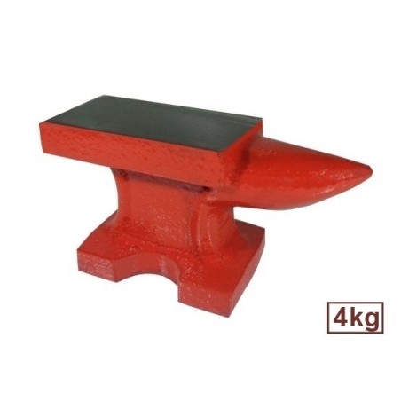 Incudine in ghisa con base e piano in ferro per officina fabbro/orafo/modellismo 4kg