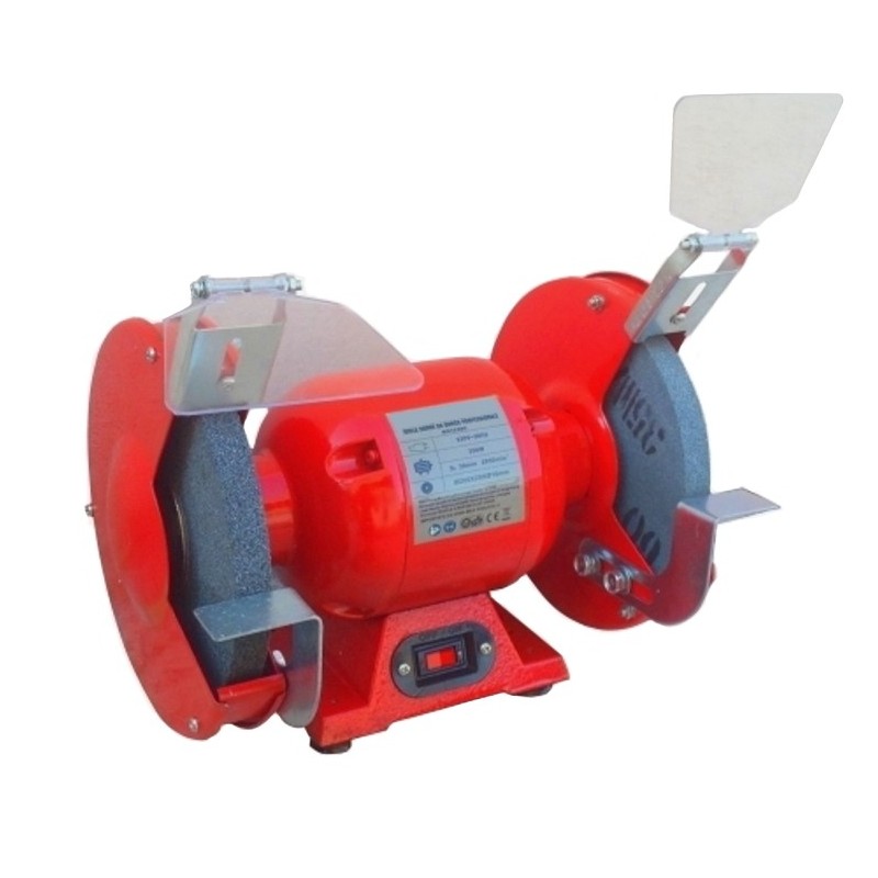 Smerigliatrice da banco/Doppia mola professionale 200mm 350W