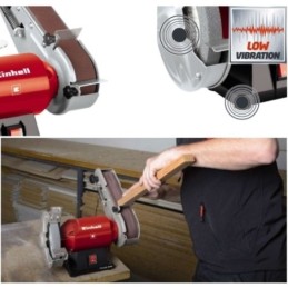 Smerigliatrice/Levigatrice da banco/Mola abrasiva + nastro abrasivo 150/50mm 240W Einhell - TH-US 240