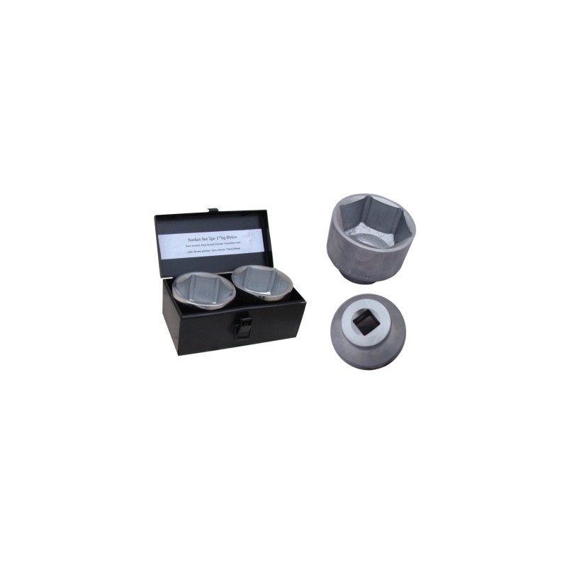 Bussole/Boccole serie 2 pezzi bocca esagonale 75-80mm 1"