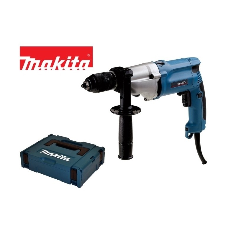 Trapano elettrico a percussione 720W autoserrante 13mm con valigetta MAKPAC Makita - HP2051FJ