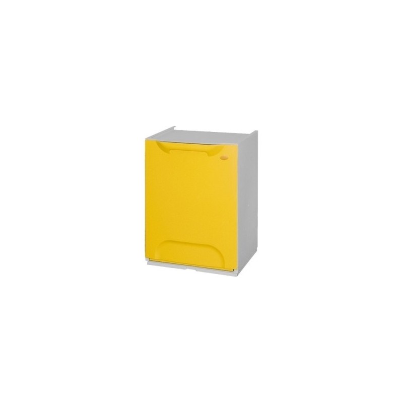 Pattumiera/Cassonetto modulo componibile per Raccolta Differenziata Ecologico Color - Arancione
