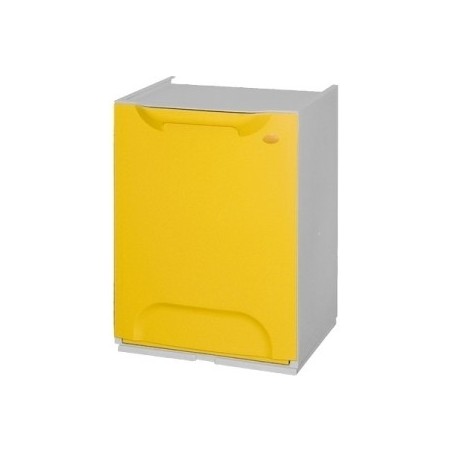 Pattumiera/Cassonetto modulo componibile per Raccolta Differenziata Ecologico Color - Arancione