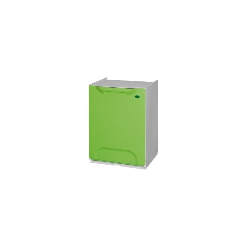 Pattumiera/Cassonetto modulo componibile per Raccolta Differenziata Ecologico Color - Verde
