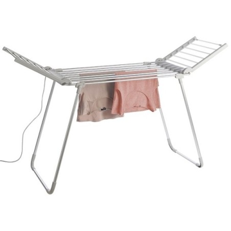 Scalda biancheria/Asciuga biancheria/Stendino/Stenditore elettrico in alluminio pieghevole  165W AeK - AK-S810