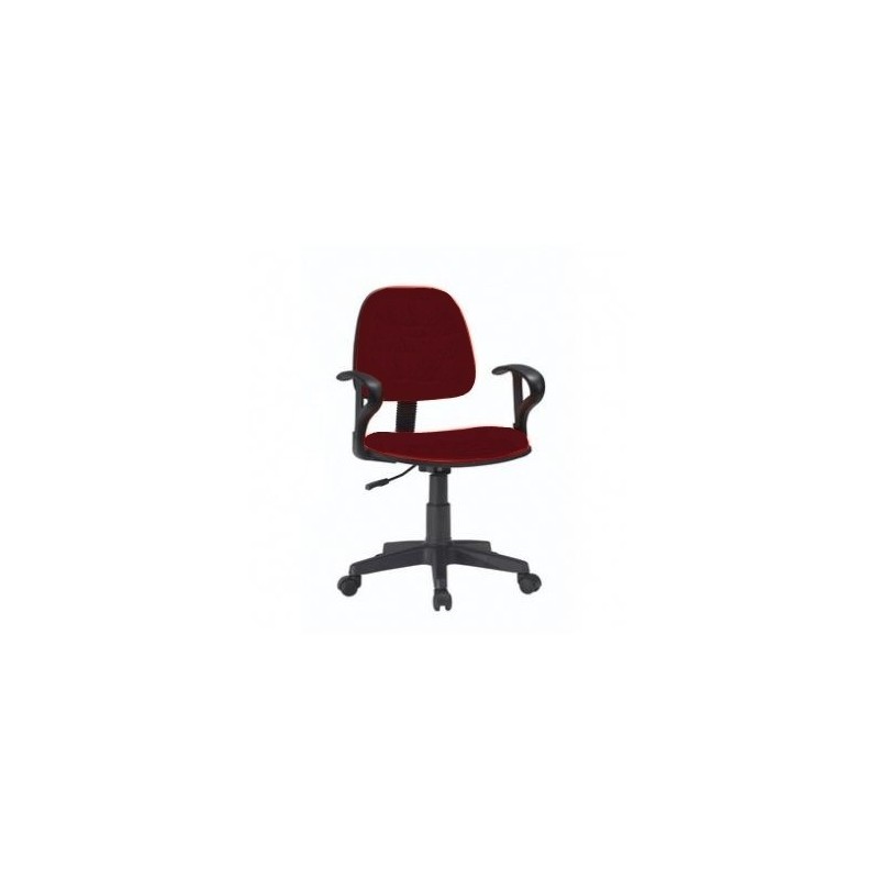 Sedia/Poltrona da ufficio/scrivania con braccioli - Mod. Dattilo BORDEAUX/BORDO'
