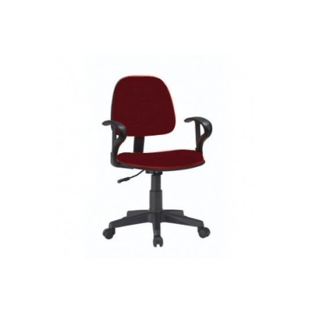 Sedia/Poltrona da ufficio/scrivania con braccioli - Mod. Dattilo BORDEAUX/BORDO'