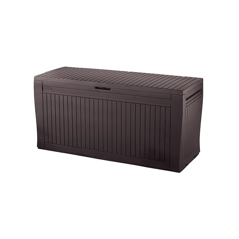 Cassapanca/Cassettone keter effetto Legno Comfy Marrone