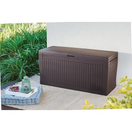 Cassapanca/Cassettone keter effetto Legno Comfy Marrone