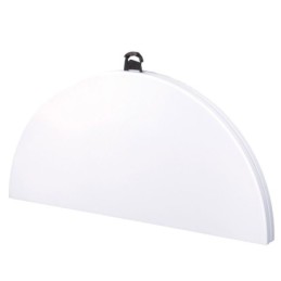 Tavolo/Tavola/Tavolino/Banco pieghevole a valigetta piano in plastica HDPE Rotondo 160x74cm