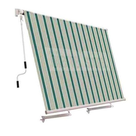 Tenda da Sole a Caduta con Mantovana 300x250 cm Bracci Regolabili Tessuto Impermeabile Esterno