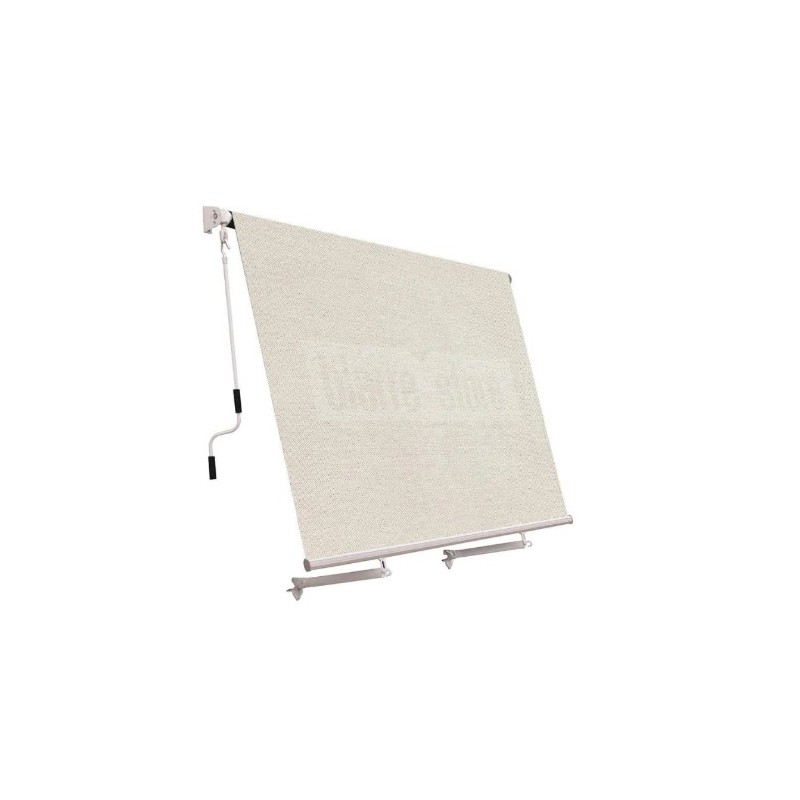 Tenda da Sole a Caduta con Mantovana 300x250 cm Bracci Regolabili Tessuto Impermeabile Esterno