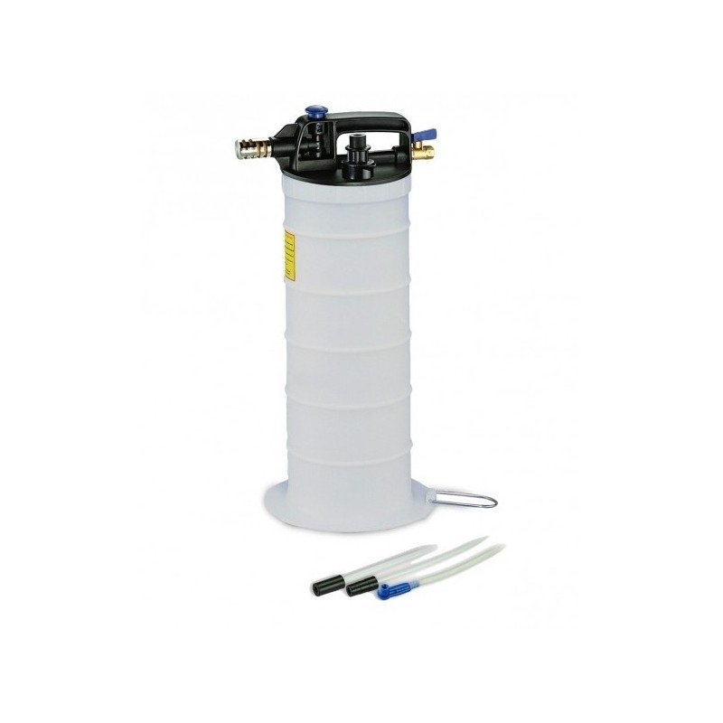 Pompa aspirazione fluidi pneumatica/Estrattore olio 5 litri