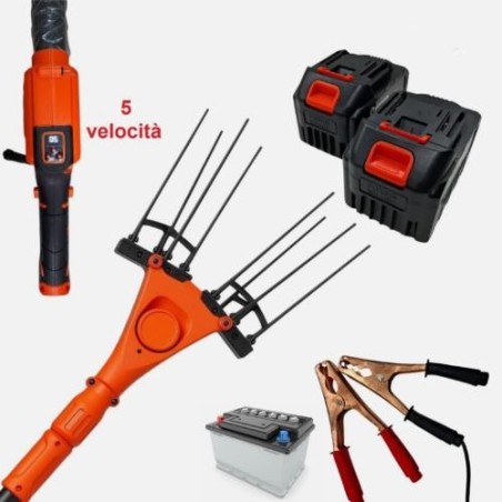 Motoabbacchiatore / Abbacchiatore / Scuotitore olive / Scuotiolive / Scuoti olive  doppia funzione a Batteria / Elettrico
