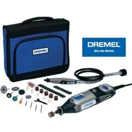 Miniutensile rotativo/Minitrapano/Multiutensile 175W con albero flessibile e 45 accessori in custodia Dremel - 4000-1/45