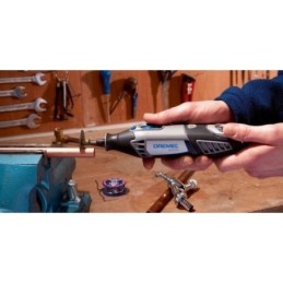 Miniutensile rotativo/Minitrapano/Multiutensile 175W con albero flessibile e 45 accessori in custodia Dremel - 4000-1/45